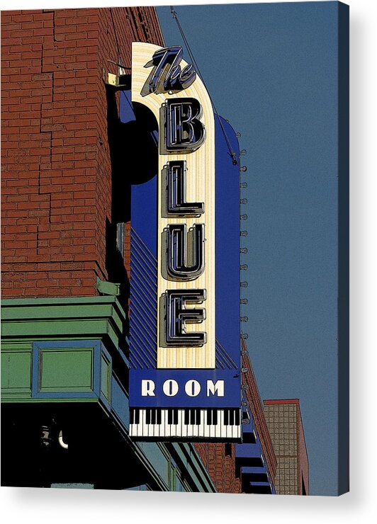 Blue Room Acrylic Print featuring the photograph Blue Room by Jim Mathis