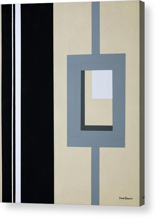 Geometric Acrylic Print featuring the painting Lock by Slade Roberts