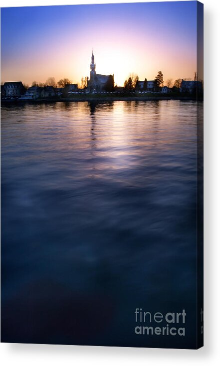 Aube Acrylic Print featuring the photograph Beloeil Quebec Canada #2 by Laurent Lucuix