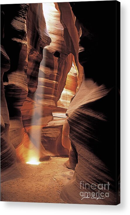 Antelop Canyon Acrylic Print featuring the photograph Antelope Canyon by John Douglas