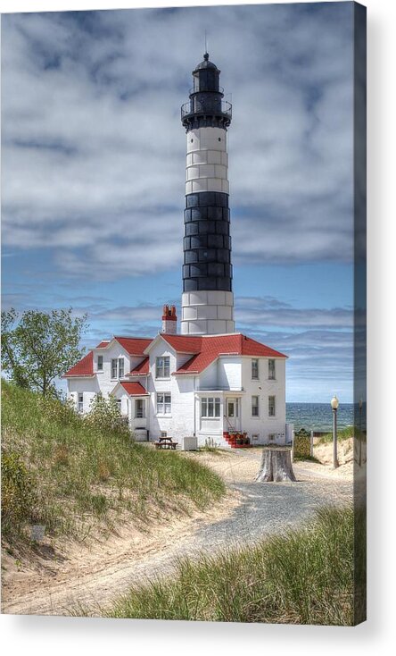 Lighthouse Acrylic Print featuring the photograph Big Sable Point Lighthouse by Bruce Wilbur