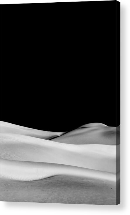 Vertical Acrylic Print featuring the photograph Desert Calm II by Jon Glaser