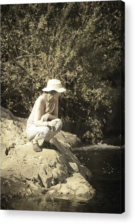 In The Moment Acrylic Print featuring the photograph In The Moment by Sherri Meyer