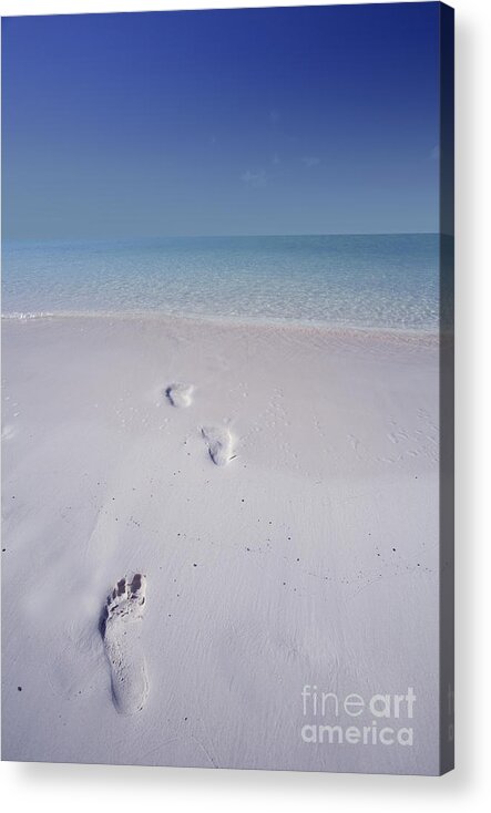 Caribbean Acrylic Print featuring the photograph Later... by Marco Crupi