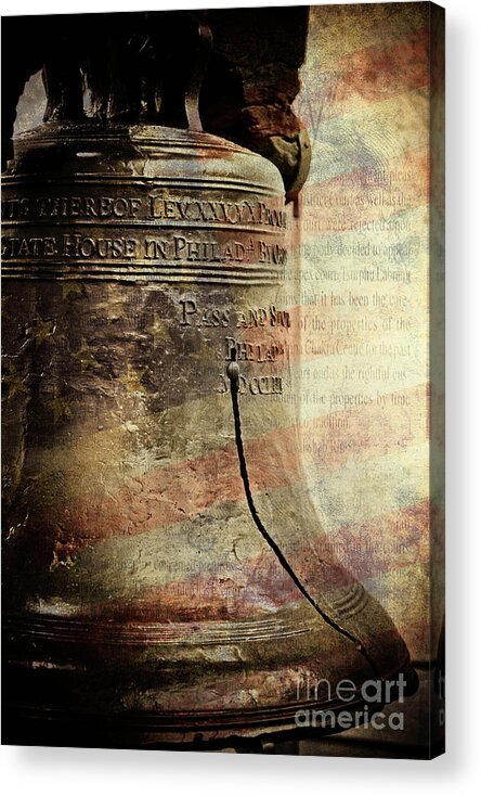 Liberty Bell Acrylic Print featuring the photograph Liberty Bell by Stacey Granger