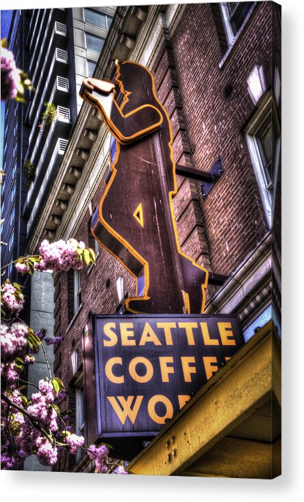 Seattle Acrylic Print featuring the photograph Seattle Coffee Works by Spencer McDonald