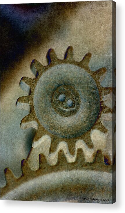 Sprocket Acrylic Print featuring the photograph Sprocket 2 by WB Johnston