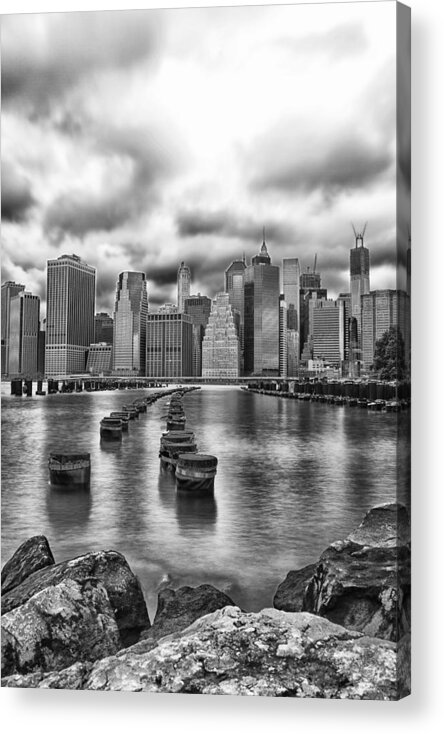 Brooklyn Acrylic Print featuring the photograph A Brooklyn View by Sara Hudock
