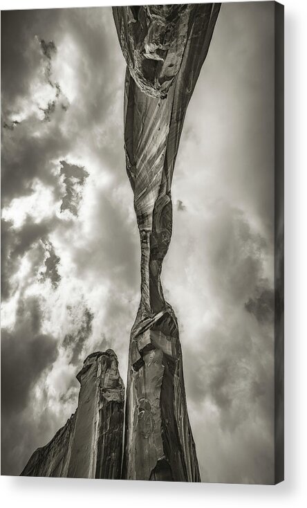 Utah Acrylic Print featuring the photograph Angel Arch by Whit Richardson