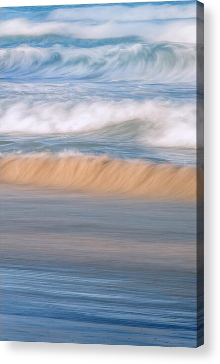 Beach Acrylic Print featuring the photograph Ocean Caress by Az Jackson