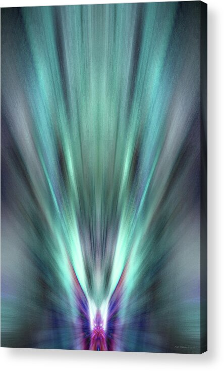 Emotion Acrylic Print featuring the digital art Pure emotion by WB Johnston