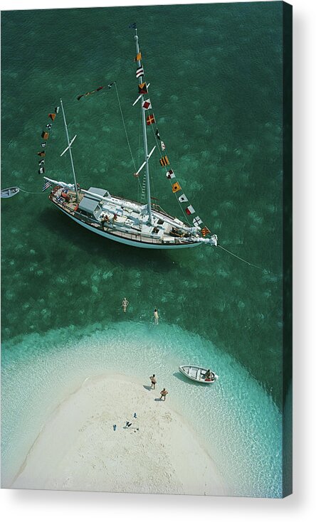 #faatoppicks Acrylic Print featuring the photograph Exuma Holiday by Slim Aarons