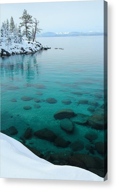 Lake Tahoe Acrylic Print featuring the photograph Morning Glory...The Road Less Travelled by Sean Sarsfield