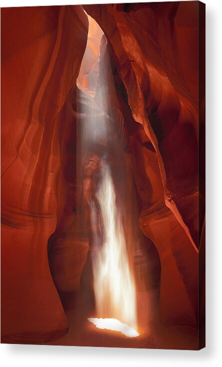 Antelope Canyon Acrylic Print featuring the photograph Upper Antelope Canyon IV by Giovanni Allievi