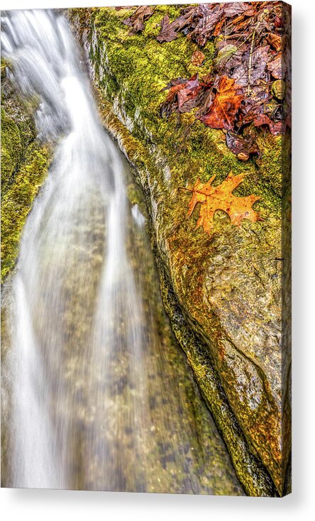 Water Acrylic Print featuring the photograph Natural Channel by Ed Newell