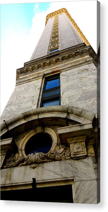 Photography Acrylic Print featuring the photograph Structure 1 by Art by Delvon