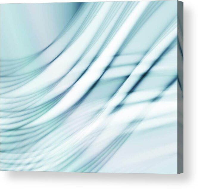 Grid Acrylic Print featuring the digital art Abstract Pattern, Artwork #1 by Pasieka