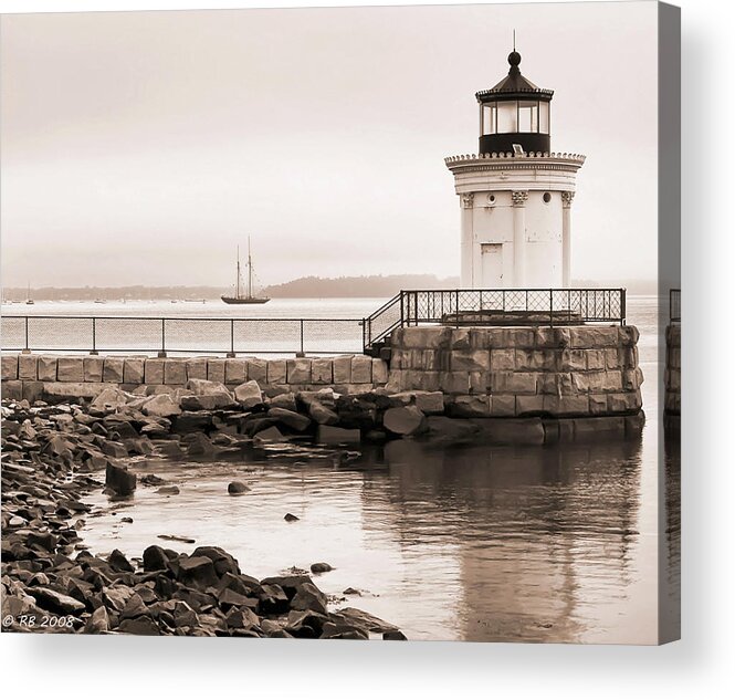 Architecture Acrylic Print featuring the photograph Early Morning Bug Light by Richard Bean