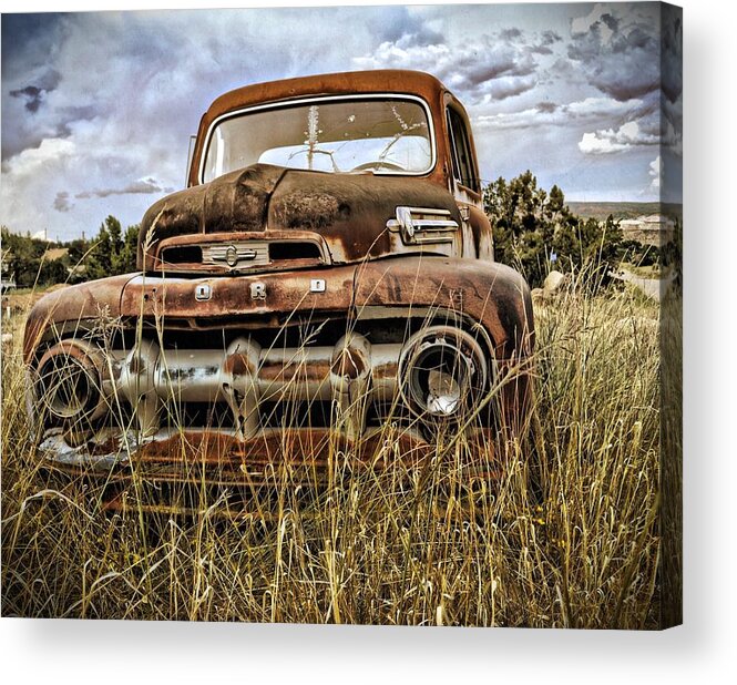 Ford Acrylic Print featuring the photograph ORD by Gia Marie Houck
