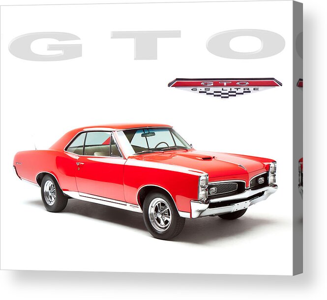 Gto Acrylic Print featuring the photograph GTO #1 by Dean Farrell