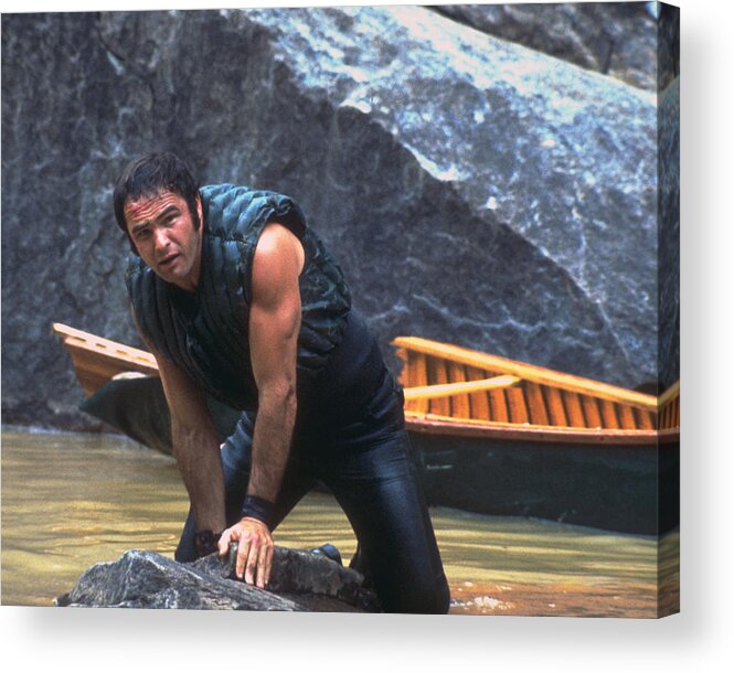 Deliverance Acrylic Print featuring the photograph Burt Reynolds in Deliverance #3 by Silver Screen