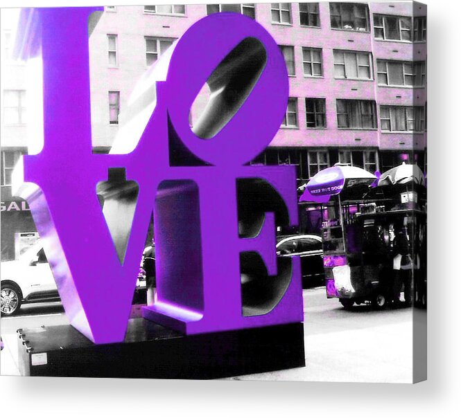 Love Acrylic Print featuring the photograph Love #3 by Culture Cruxxx