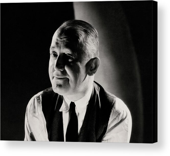 Music Acrylic Print featuring the photograph A Portrait Of George M. Cohan by Edward Steichen