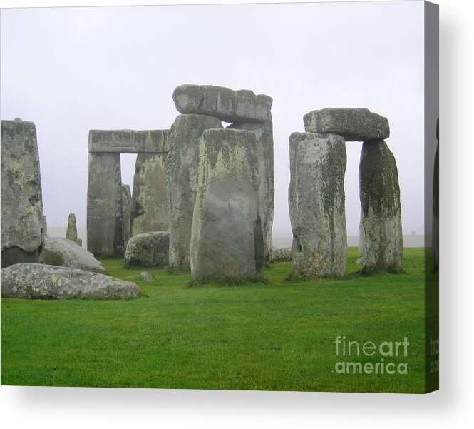 Stonehenge Acrylic Print featuring the photograph Balance by Denise Railey