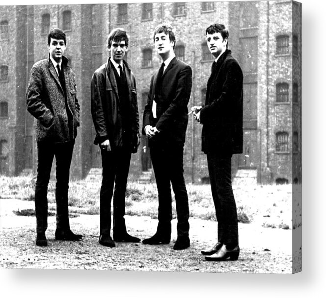 Beatles Acrylic Print featuring the photograph The Beatles #1 by Retro Images Archive