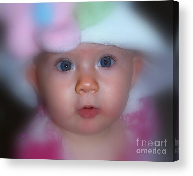 Blue Eyes Acrylic Print featuring the photograph Blue Eyes by Patrick Witz