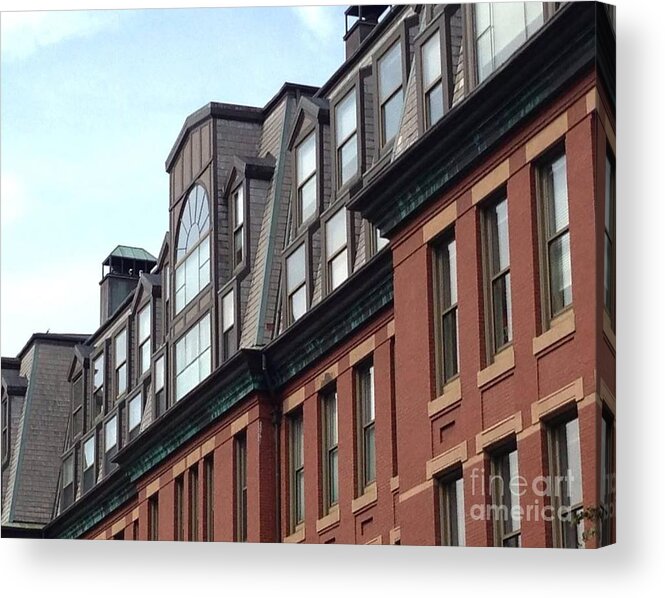 Architectural Acrylic Print featuring the photograph Boston by Deena Withycombe