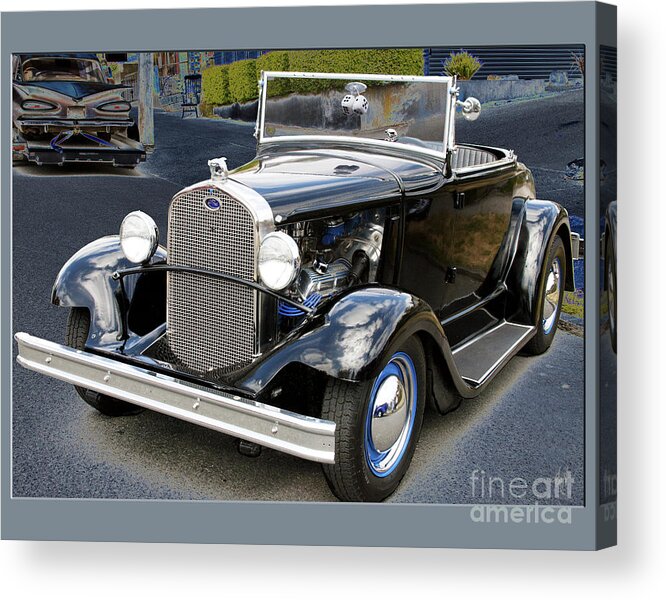 Ford Acrylic Print featuring the photograph Classic Ford by Victoria Harrington
