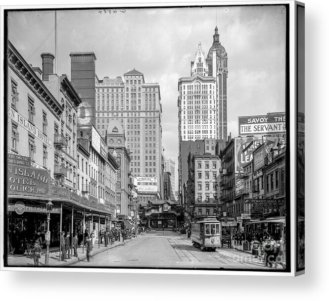 Loc Acrylic Print featuring the photograph Courtland street by Russell Brown