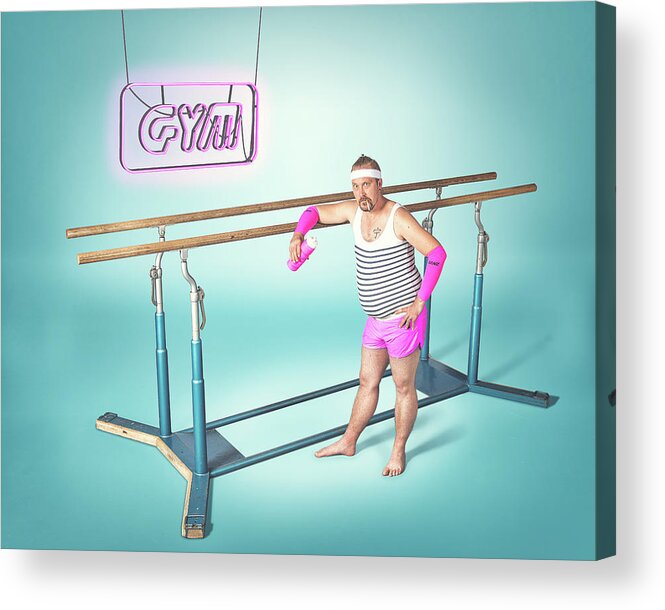 Gym Acrylic Print featuring the photograph Day At The Gym by Petri Damst?n