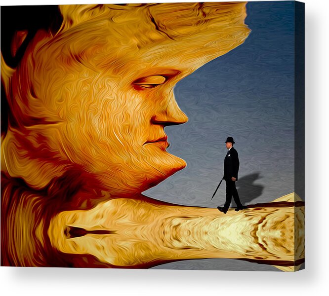 Surrealism Acrylic Print featuring the photograph Dreamscape by Jim Painter