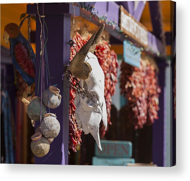 New Mexico Acrylic Print featuring the photograph Ghost Town Treasures by Amber Kresge