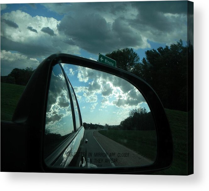 Cloudscape Acrylic Print featuring the photograph Going to Winona by Rosanne Licciardi