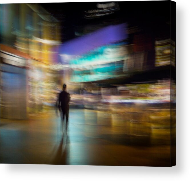 Impressionist Acrylic Print featuring the photograph Golden Temptations by Alex Lapidus