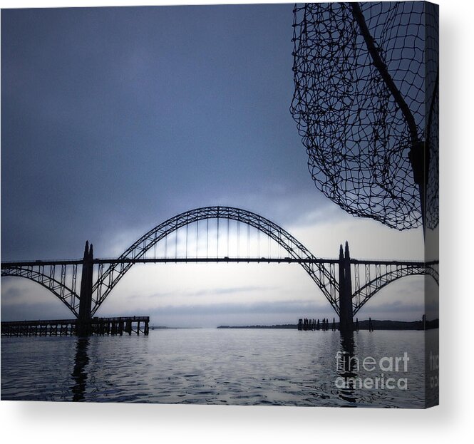 Fishing Acrylic Print featuring the photograph Heading Out by Gwyn Newcombe