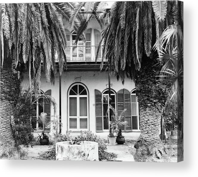 1964 Acrylic Print featuring the photograph Hemingway House, 1964 by Granger