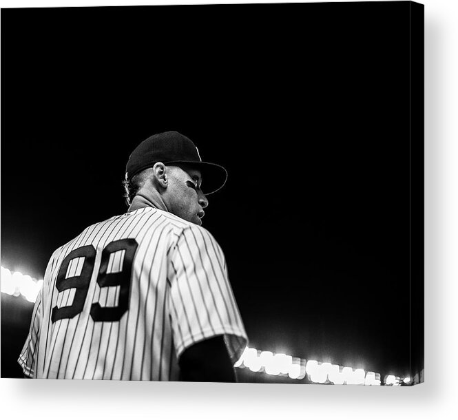 People Acrylic Print featuring the photograph Houston Astros v New York Yankees by Rob Tringali/Sportschrome