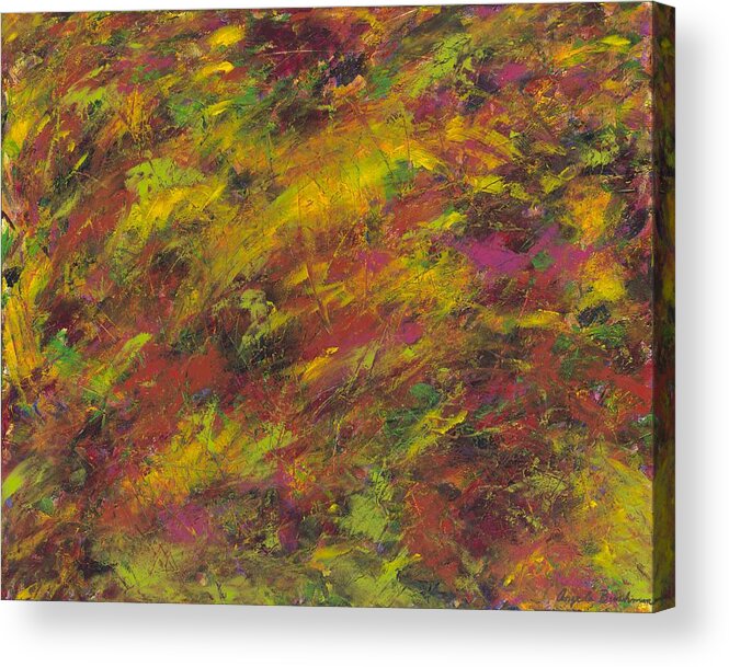 Healing Acrylic Print featuring the painting Infinity by Angela Bushman