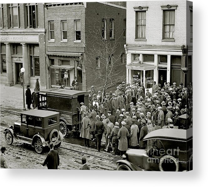 Stamp Out Prohibition Acrylic Print featuring the photograph It's a Raid by Jon Neidert