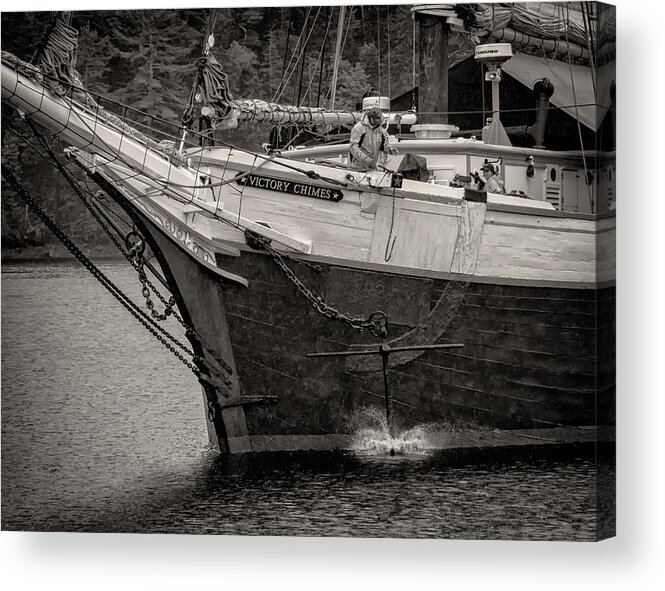 Victory Chimes Acrylic Print featuring the photograph Let Go by Fred LeBlanc