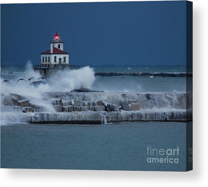 Lighthouse Acrylic Print featuring the photograph Lighting the Way by Rod Best