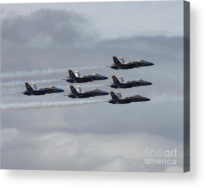 Usn Acrylic Print featuring the photograph Longing For Blue Skies by Alex Esguerra