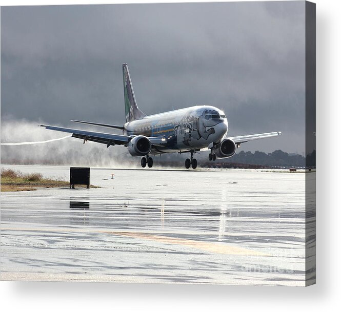 Boeing Acrylic Print featuring the photograph Magic Hour by Alex Esguerra