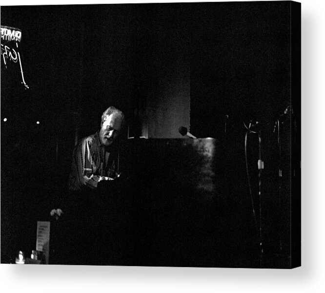 Jazz Acrylic Print featuring the photograph Mose Allison 2 by Lee Santa