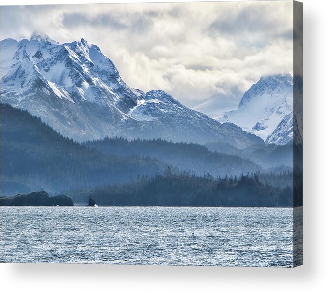 Mountain Mist Acrylic Print featuring the photograph Mountain Mist by Phyllis Taylor