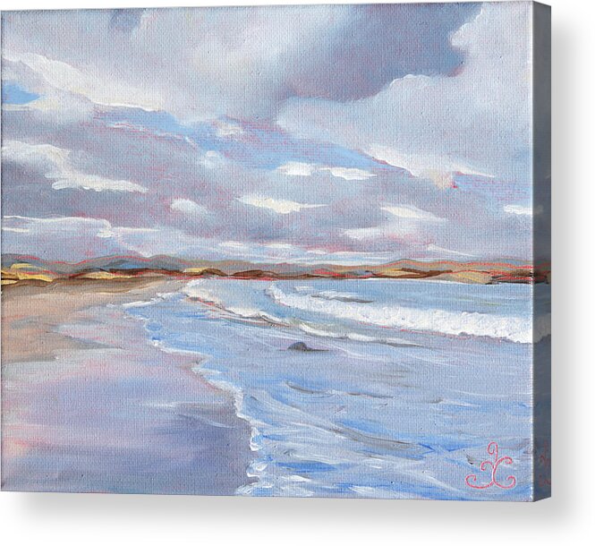 Sky Acrylic Print featuring the painting Painted Sky by Trina Teele